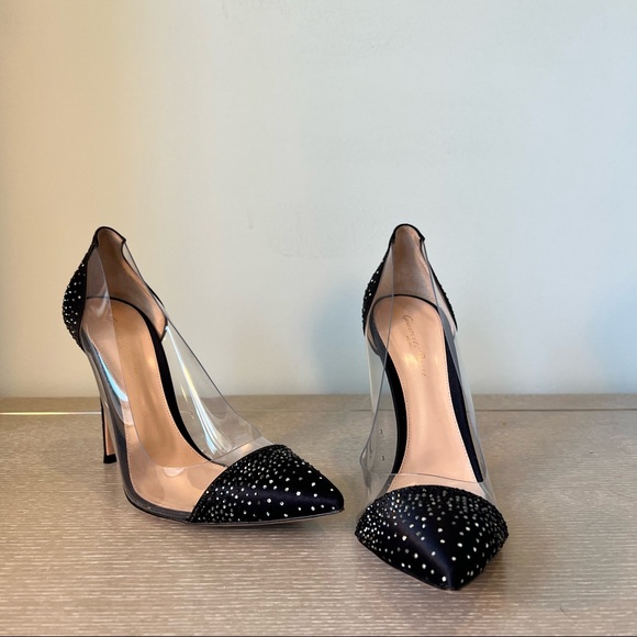 Gianvito Rossi Rhinestoned Pumps - Picture 3 of 6
